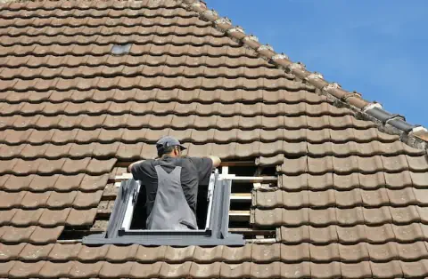 Pose de velux à Semussac